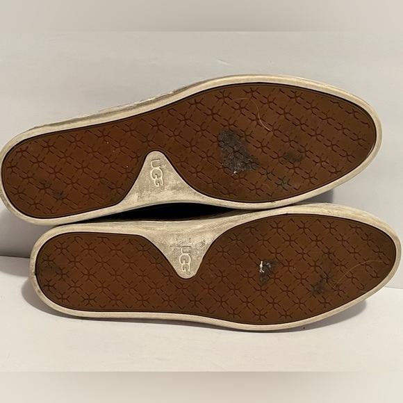 UGG Adley Blue Suede Slip On Women Slip On Sneaker - Picture 13 of 16